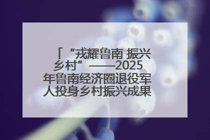 “戎耀鲁南 振兴乡村”——2025年鲁南经济圈退役军人投身乡村振兴成果展销会盛大启幕