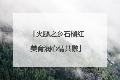 火腿之乡石榴红 美育润心情共融