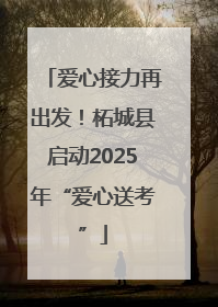 爱心接力再出发！柘城县启动2025年“爱心送考”