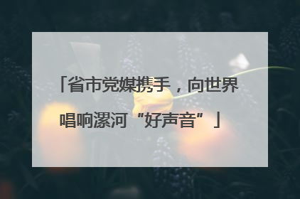 省市党媒携手，向世界唱响漯河“好声音”