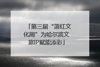 第三届“萧红文化周”为哈尔滨文旅IP赋能添彩