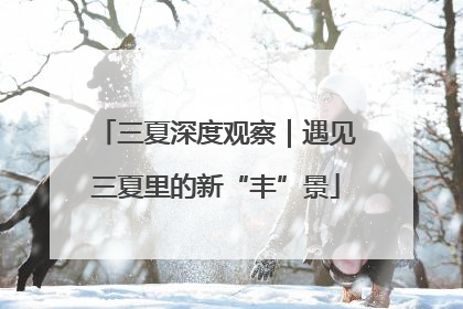 三夏深度观察｜遇见三夏里的新“丰”景