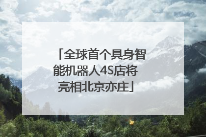 全球首个具身智能机器人4S店将亮相北京亦庄