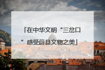 在中华文明“三岔口”感受蔚县文物之美