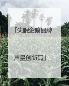 失眠企鹅品牌声量创新高