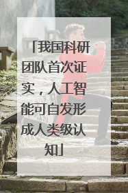 我国科研团队首次证实，人工智能可自发形成人类级认知