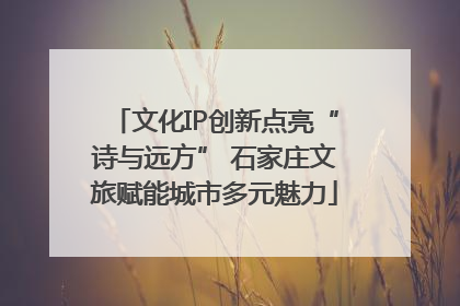 文化IP创新点亮“诗与远方” 石家庄文旅赋能城市多元魅力