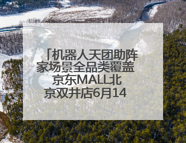机器人天团助阵家场景全品类覆盖 京东MALL北京双井店6月14日启幕