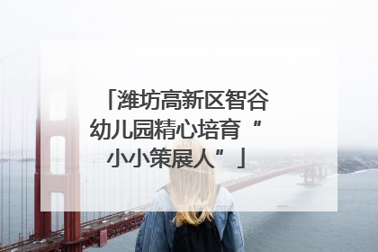潍坊高新区智谷幼儿园精心培育“小小策展人”
