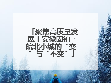 聚焦高质量发展丨安徽固镇：皖北小城的“变”与“不变”