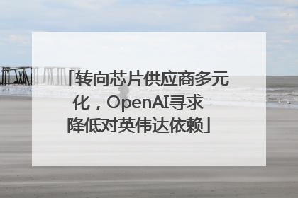 转向芯片供应商多元化，OpenAI寻求降低对英伟达依赖