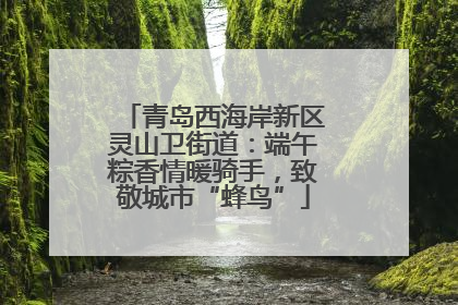 青岛西海岸新区灵山卫街道：端午粽香情暖骑手，致敬城市“蜂鸟”