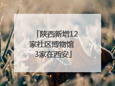 陕西新增12家社区博物馆 3家在西安