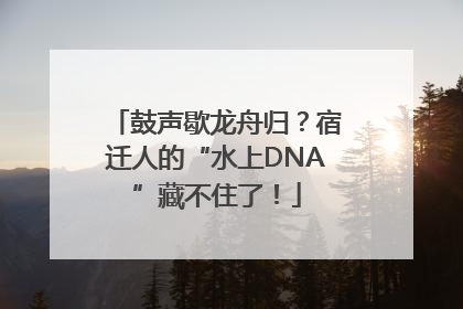 鼓声歇龙舟归？宿迁人的“水上DNA”藏不住了！
