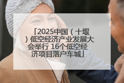 2025中国（十堰）低空经济产业发展大会举行 16个低空经济项目落户车城