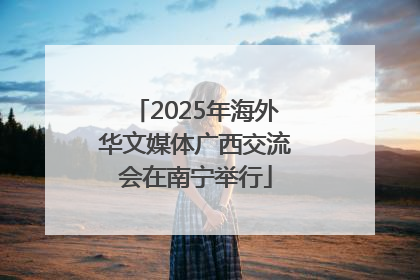 2025年海外华文媒体广西交流会在南宁举行
